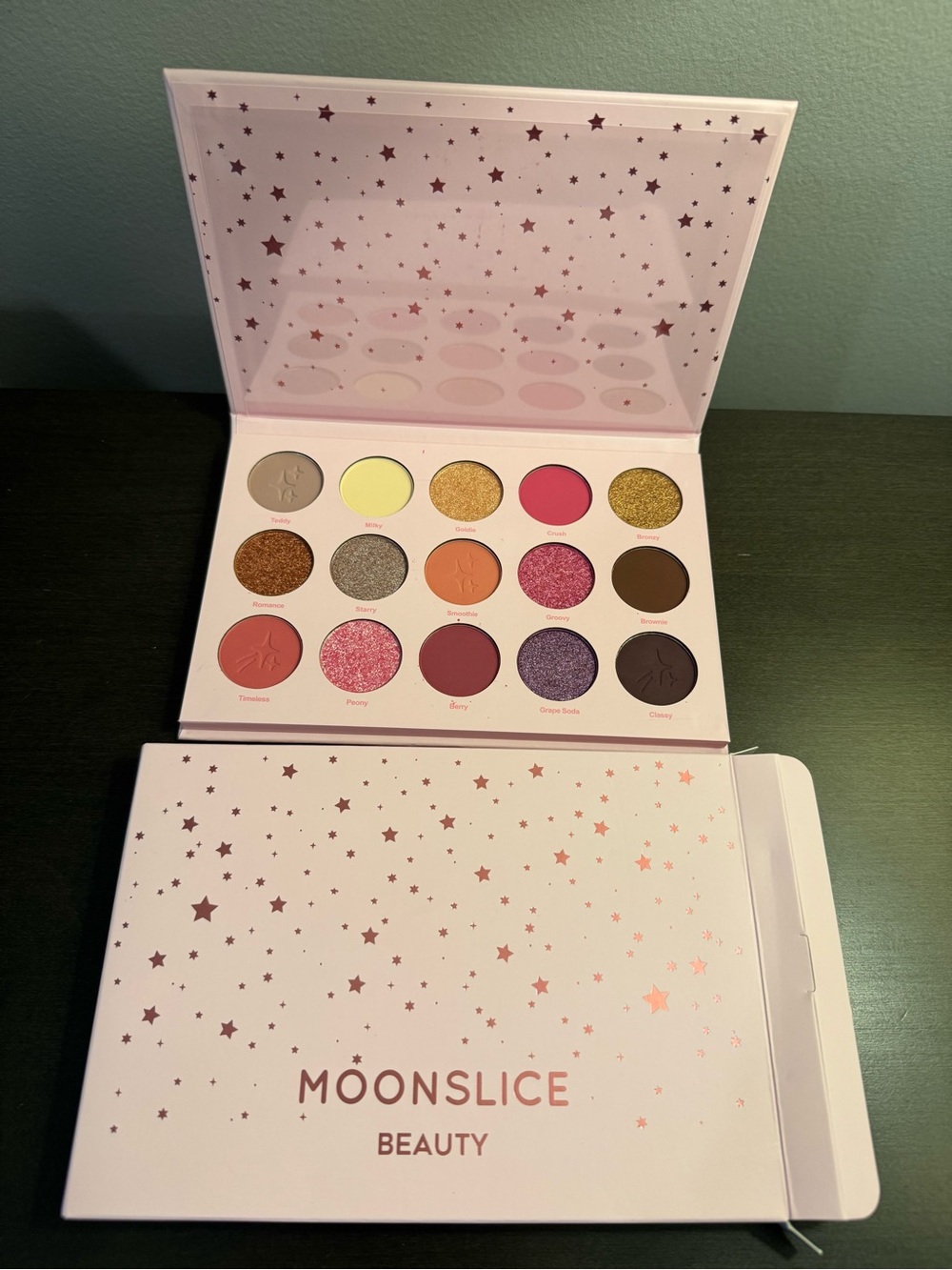 Moonslice Beauty Celestial Crush Eyeshadow Palette 20.9 g .74 oz Full Size NIB